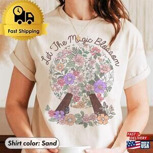 Epcot Flower And Garden Festival Shirt Retro Floral T-Shirt Unisex